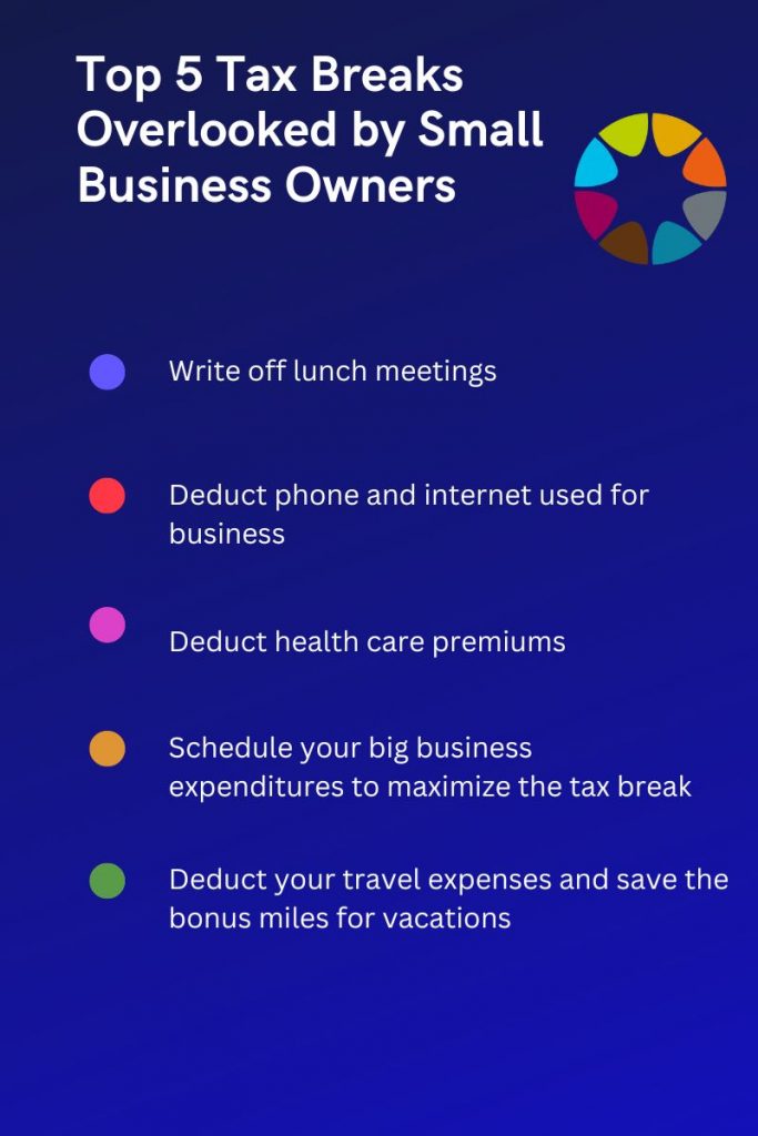 5 tax breaks for small business owners
